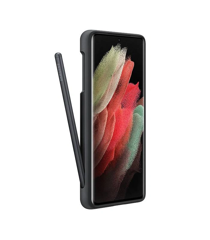 کاور سیلیکونی Galaxy S21 Ultra 5G با قلم S