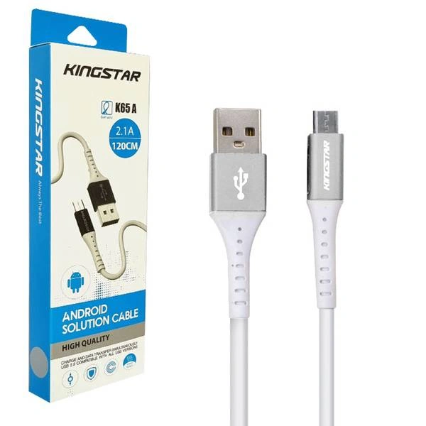 کابل شارژ کینگ استار مدل K65 A