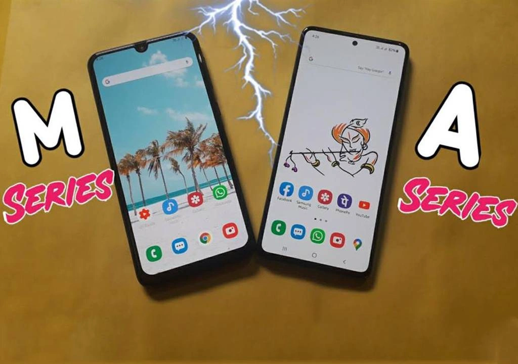 مقایسه گوشی سامسونگ سری M و سری A