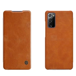 کیف چرمی نیلکین سامسونگ Samsung Galaxy S20 FE / S20 Fe 5G Nillkin Qin Leather Case