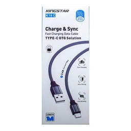 کابل شارژ تایپ سی کینگ استار مدل K18 C