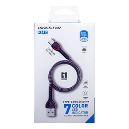 کابل شارژ USB به TYPE-C کینگ استار مدل K24 C