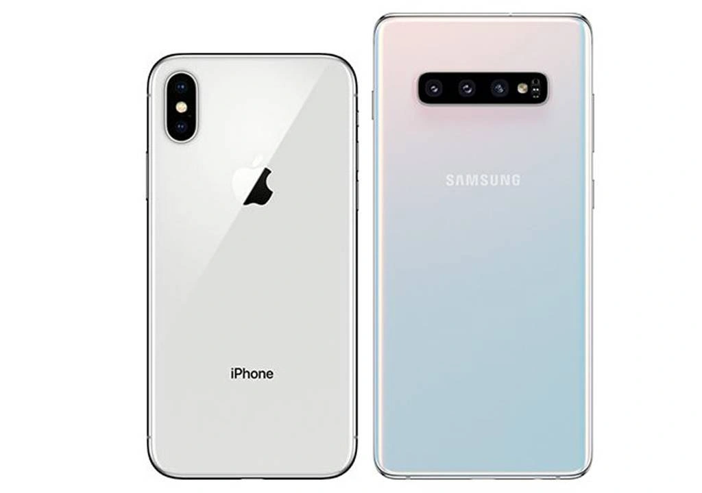 مقایسه iPhone X و SAMSUNG Galaxy S10 Plus